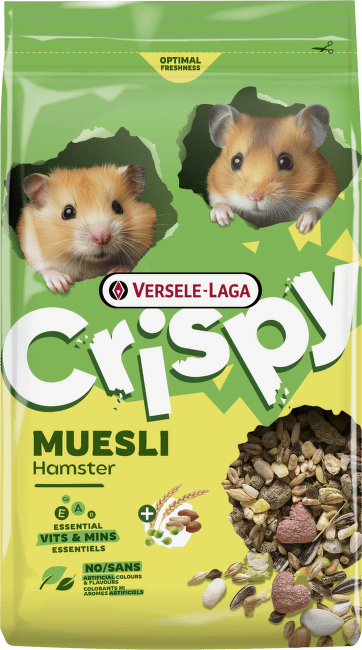 Krmivo Versele-Laga Crispy Muesli Hamster pro křečky 750 g