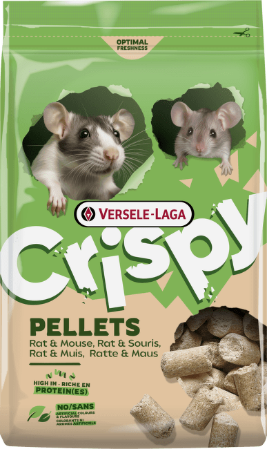 Krmivo Versele-Laga Crispy Pellets Rat & Mouse pro myši 1 kg