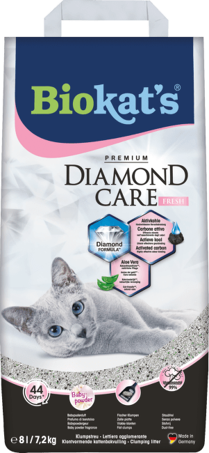 Podestýlka Biokat's Diamond Care Fresh 8 l