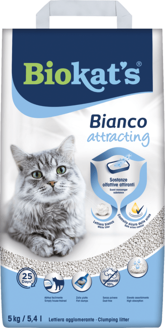 Podestýlka Biokat's Bianco Hygiene 5 kg