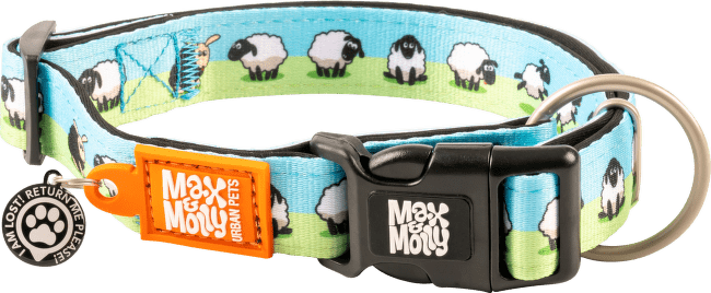 Obojek pro kočky Max & Molly Smart ID Black Sheep