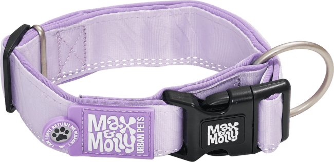 Obojok Smart ID pre psov Max & Molly Matrix M fialový