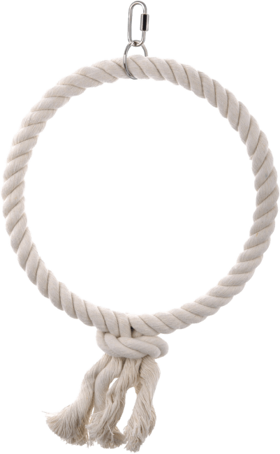 Kruhová houpačka pro ptáky 26cm