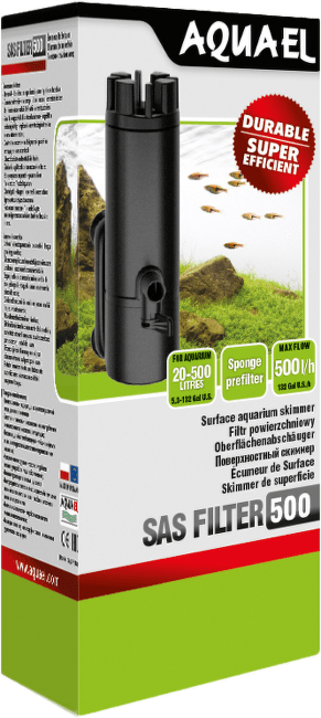 Akvarijný filter Aquael Skimmer SAS 500