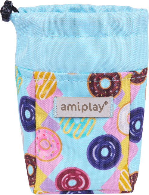 Pamlskovník pro psy Amiplay BeHappy Donut 6 × 2 × 11 cm