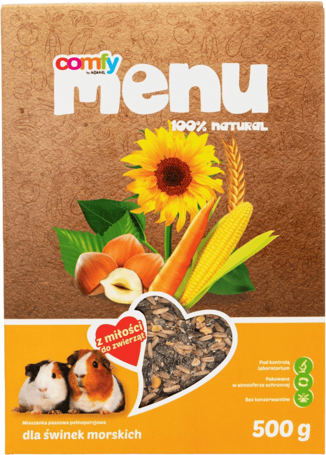 Krmivo Comfy Menu morča 500g