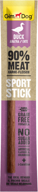 Лакомство для собак – GimDog Sports Stick Duck, 12 г