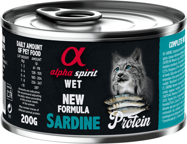 Alpha Spirit Cat Adult Sardine Protein 200g