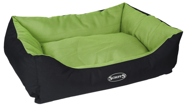 Pelíšek Scruffs Expedition Box Bed 75cm limetkový