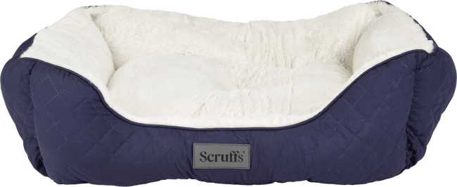 Pelech Scruffs Wilton Box Bed modrý L 75×60cm