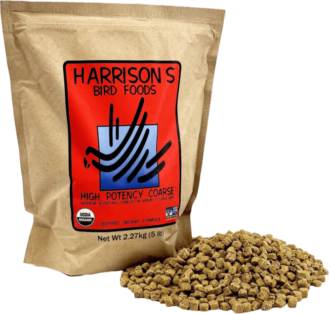 Ekstrudēta barība putniem – Harrison's high potency coarse, 2,27 kg