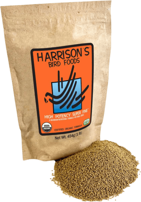 Ekstrudēta barība putniem – Harrison's High Potency super fine, 454 g