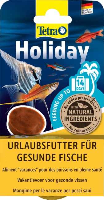 Brīvdienu bar­ība ziv­īm – Tetra Holiday, 30 g