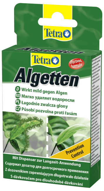Средство против водорослей – Tetra Algetten, 12 таб.