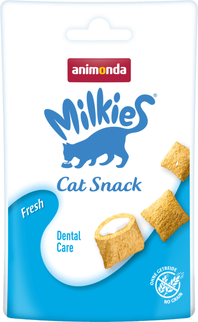 Лакомство для кошек – Milkies Crunchy Pillows Fresh, 30 г