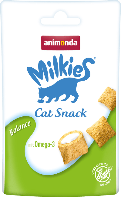 Gardums kaķiem – Milkies Crunchy Pillows Balance, 30 g