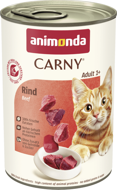 Консервы для кошек – Carny Adult Pure Beef, 400 г
