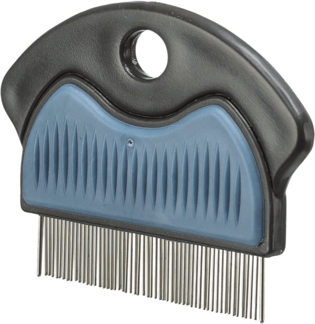 Расчёска для вычесывания блох – Trixie Flea and Dust Comb, metal, 7 см