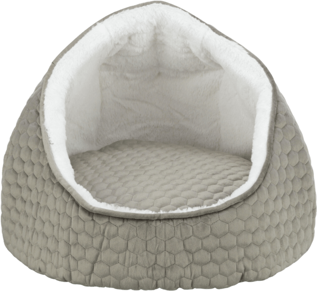 Лежанка для кошек – TRIXIE Livia Cuddly Cave, 45 x 33 см, Taupe/Cream