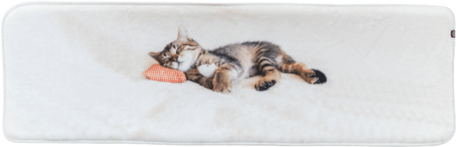 Guļvieta kaķiem – TRIXIE Nani Lying Mat for Windowsills, 90 x 28 cm, Grey