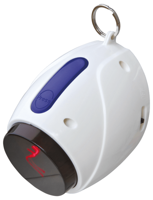 Hračka Light Laser 11cm bílo - modrá