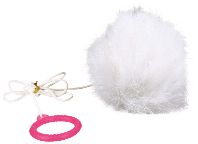 Игрушка для кошек - Fur Balls 7 cm on elastic, 45 см