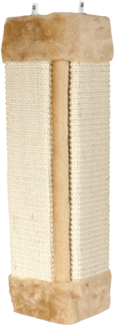 Nagu asināmais – TRIXIE Sisal Scratching Post for Corners, beige, 23 x 49 cm