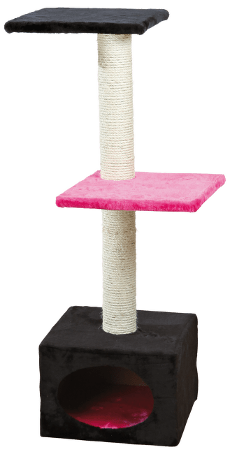 Домик для кошек - TRIXIE "Badalona", 109см, цвет - черный/фуксия