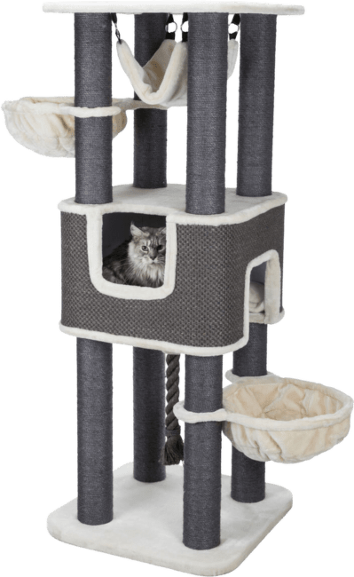 Домик для кошек – TRIXIE Humberto Scratching Post XXL, 174 см, Grey