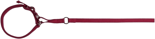 Trixie Vodítko s obojkom 1,2m/42cm červené