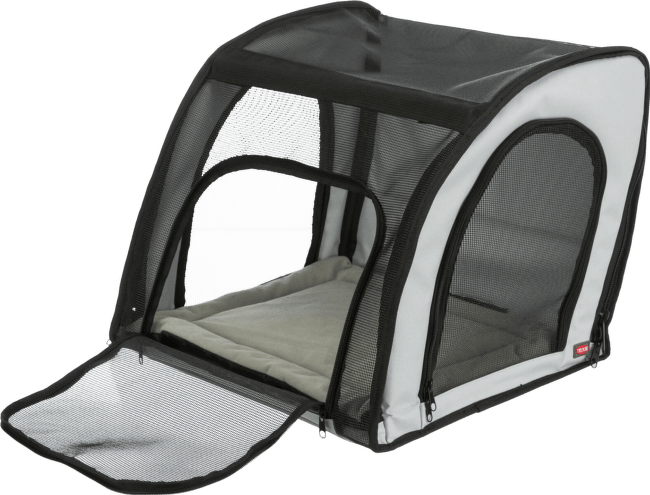 Automašīnas sēdeklis – TRIXIE Car seat, Grey/Black, 44 x 37 x 40 cm