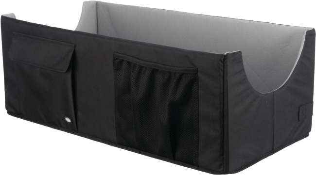 Automašīnas sēdeklis – TRIXIE Car seat, Double, Black/Grey, 80 x 28 x 39 cm