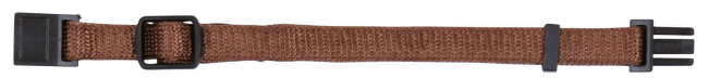 Nylonový rozoznávací obojok pre šteňatá S–M 17–25cm/10mm svetlý