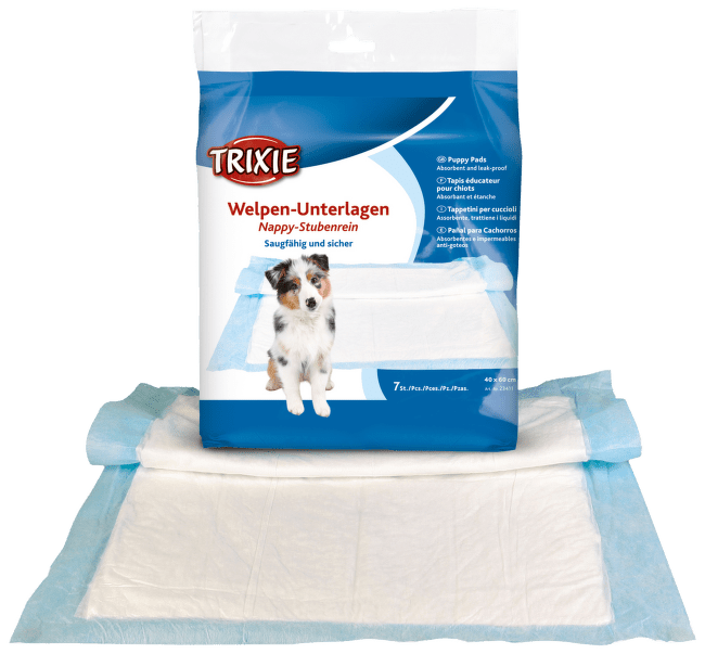 Absorbējošie paladziņi – TRIXIE Nappy Puppy Pad, 60 x 60 cm, 10 gab.