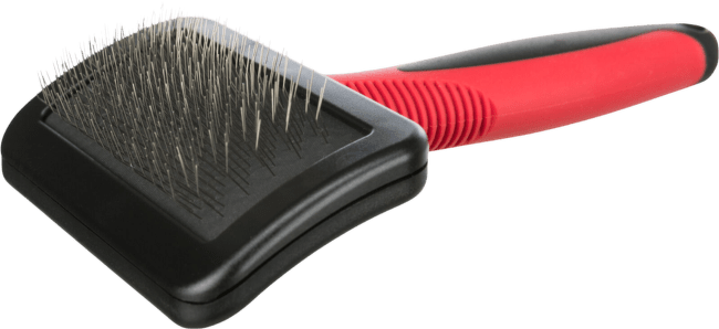 Расческа для собак – Trixie, Soft brush, plastic/metal bristles, 9 x 16 см