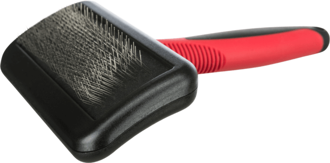 Ķemme suņiem – Trixie, Soft brush, plastic/metal bristles, 12 x 16 cm