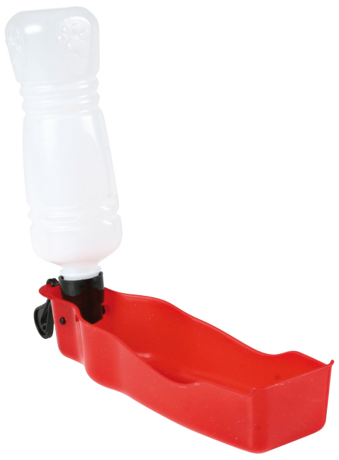 Ceļojumu ūdens pudele – TRIXIE Drinking Bottle with Bowl, 500 ml