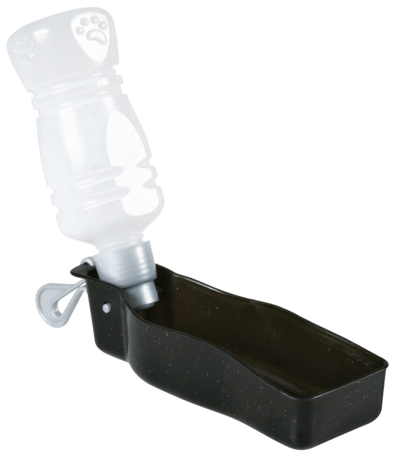 Ceļojumu ūdens pudele – TRIXIE Drinking Bottle with Bowl, 250 ml