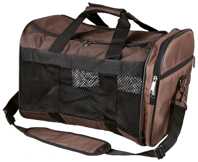 Сумка для транспортировки животных - Trixie Samira carrier, 31 x 32 x 52 см, brown/beige