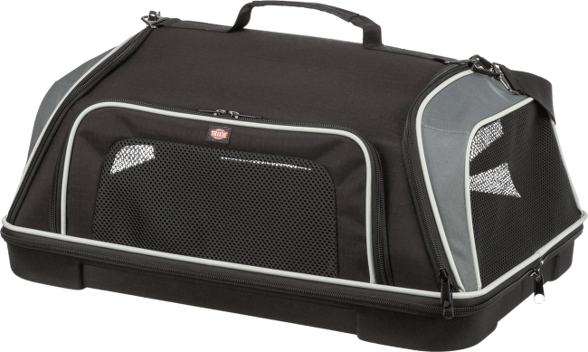 Transportēšanas soma dzīvniekiem – TRIXIE Airline Carrier Boarding, 55 x 23 x 40 cm, black