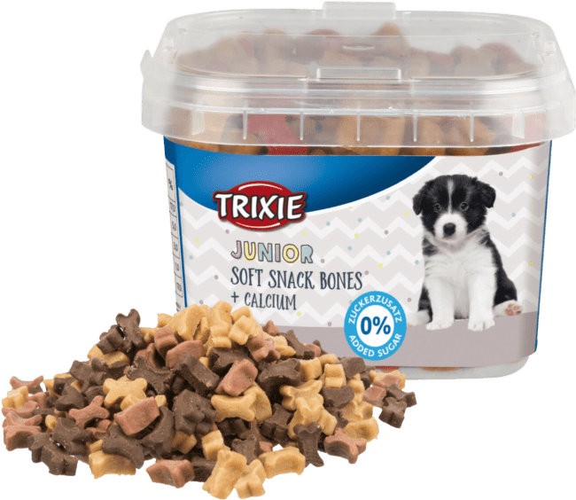 Gardums kucēniem - TRIXIE Junior Soft Snack Bones with Calcium, 140 g