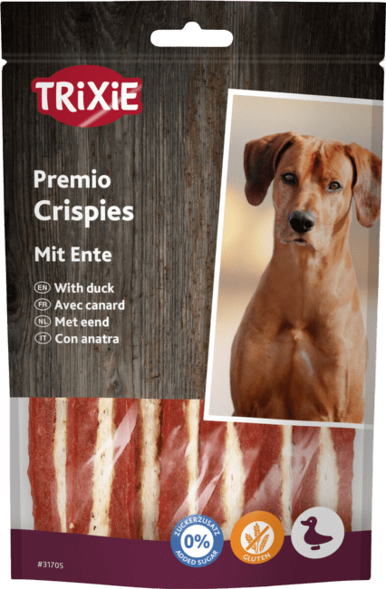 Лакомство для собак – TRIXIE PREMIO Crispy Duck, 100 г