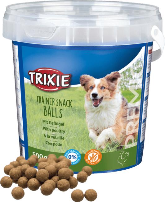 Gardums suņiem – TRIXIE PREMIO Trainer Snack Poultry Balls, 500 g