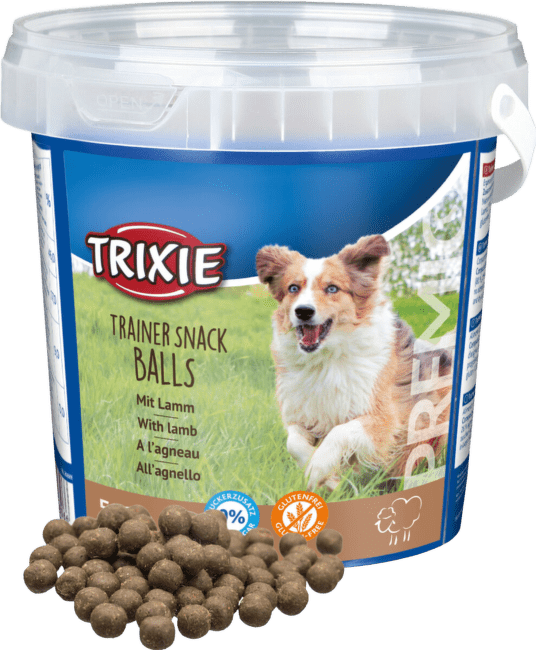 Gardums suņiem – TRIXIE PREMIO Trainer Snack Lamb Balls, 500 g