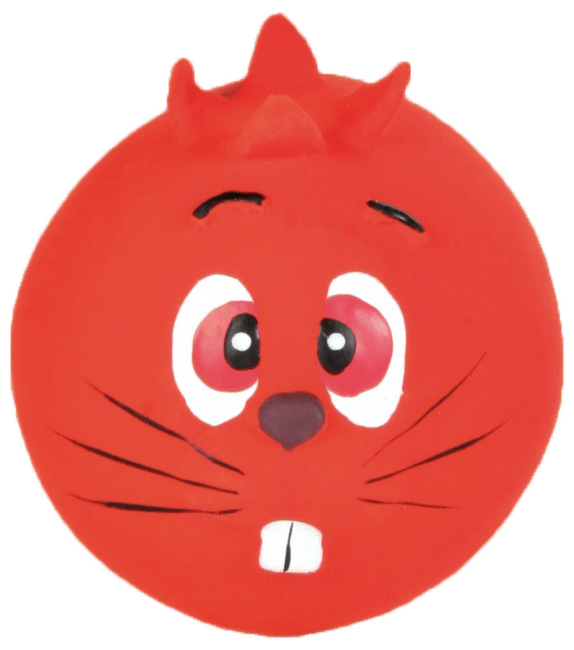 Игрушка для собак – TRIXIE Assortment Faces Toy Balls, Latex, 6 см