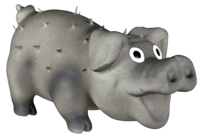 Игрушка для собак – TRIXIE Bristle Pig, Latex, 10 см