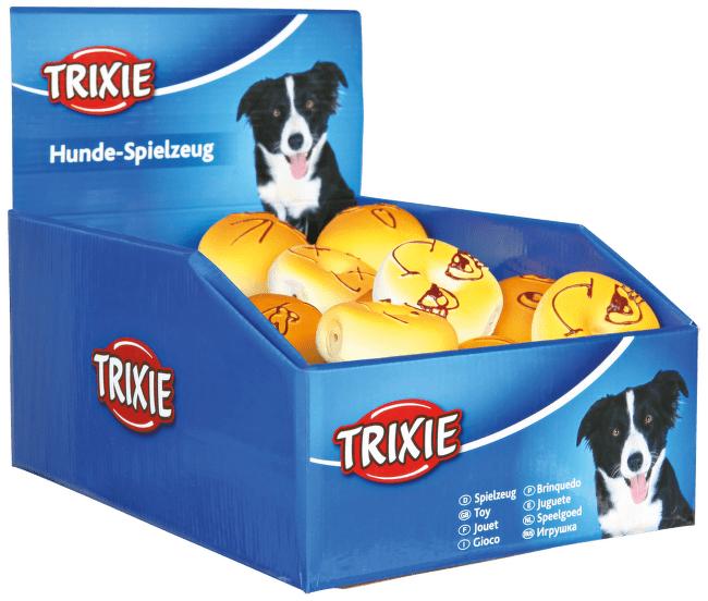Игрушка для собак – TRIXIE Assortment Bagels and Rolls, Latex, 6 см