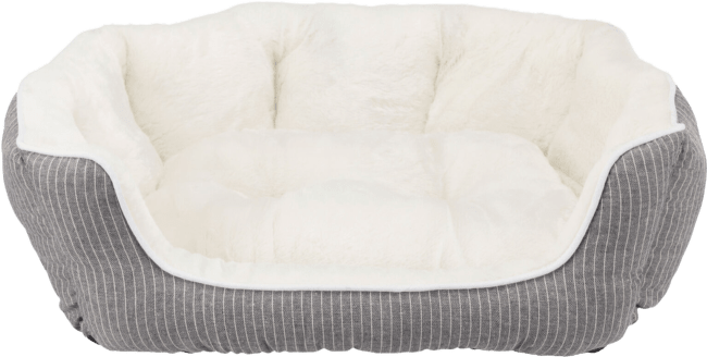 Guļvieta suņiem – Trixie Davin Bed, 60 x 45 cm, grey/cream
