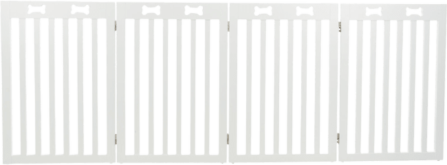 Барьер для собак – Trixie, Dog barrier, 60–160 x 75 см, white