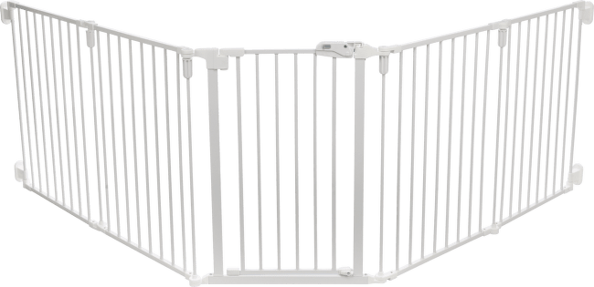 Zábrana pro psy s dvířky Trixie 5 dílů 62,5–300×76,5 cm